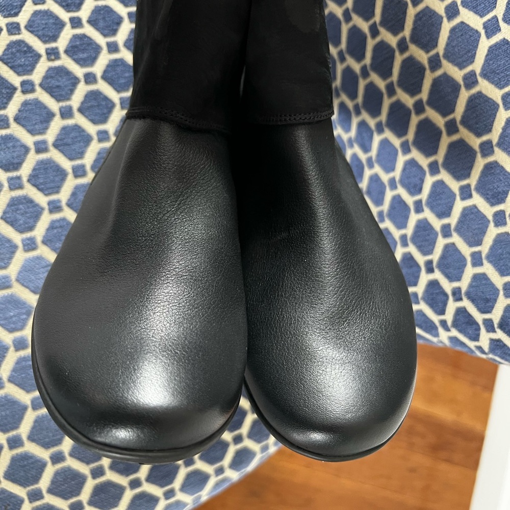 Black Leather Boots